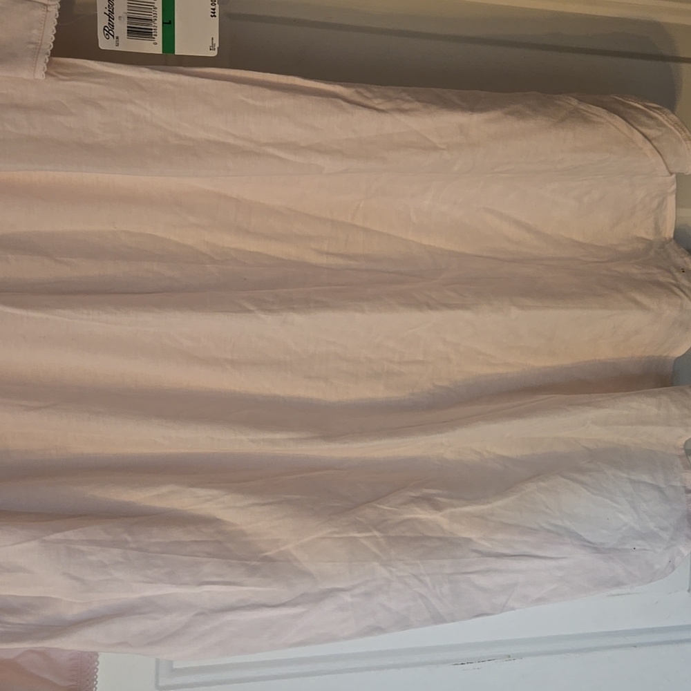Vintage Barbizon Pink Long Sleeve Nightgown - Picture 2 of 7